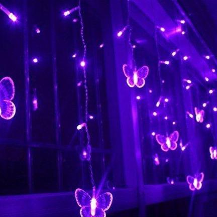 10ft butterfly led string lights