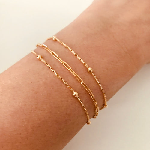 Chunky Link Chain Bracelet, Cuban Chain Bracelets, Gold Chain Bracelet  Women, Gold Filled Rope, Thick Chain Bracelet, Gold Filled Cuban Chain –  Agata1