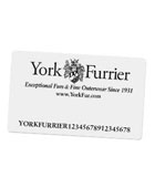 York Furrier gift card
