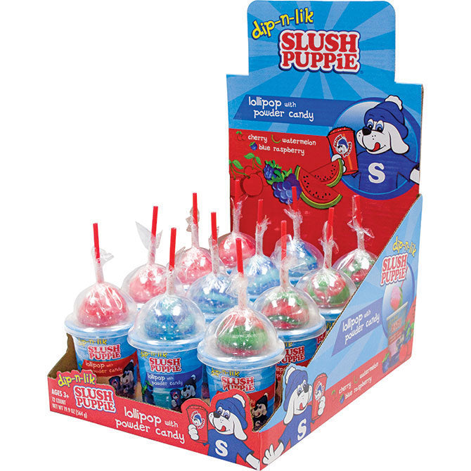 Slush Puppie® Dip N Lik® Display Box 12 Ct 6096