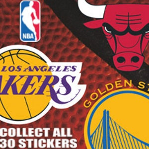 nba logo vending stickers