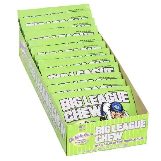 Big League Chew - Sour Apple Bubble Gum - Blooms Candy & Soda Pop Shop