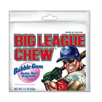 Big League Chew Original Bubble Gum - CB Distributors