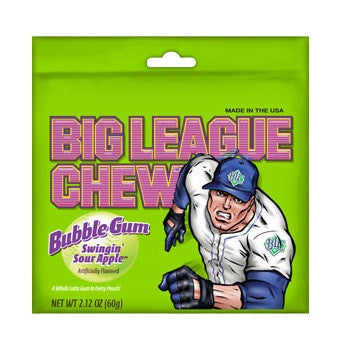 Big League Chew Case (9 Trays) - Sour Apple