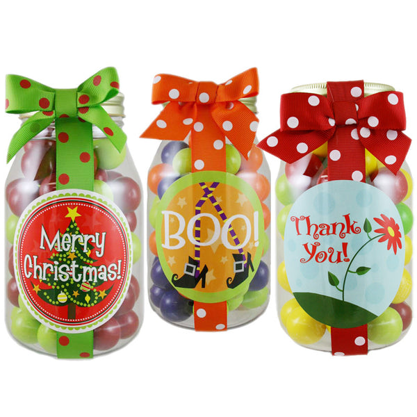 Personalized Gumball Jars 12 / Case