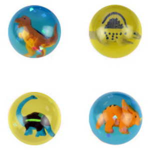 dinosaur bouncy balls