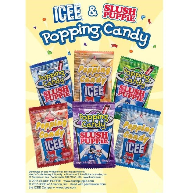 ICEE Popping Candy in 1 Inch Toy Capsules | Gumball.com
