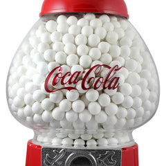 Carousel gumball machine with Coke logo
