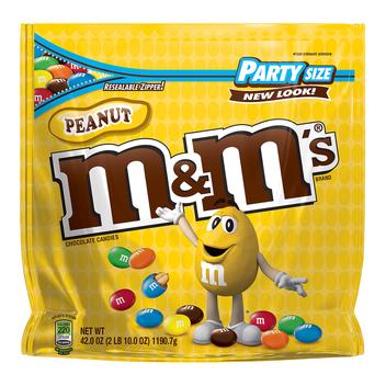 M&M's Peanut Candy 14.25 lb/Case