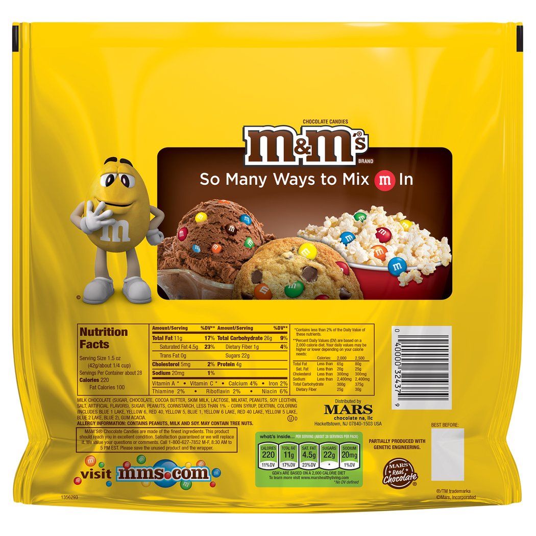 M&Ms Milk Chocolate Candies, 75g (Pack of 2) with Gumball-Style Candy  Dispenser Machine Rakhi Gift Pack