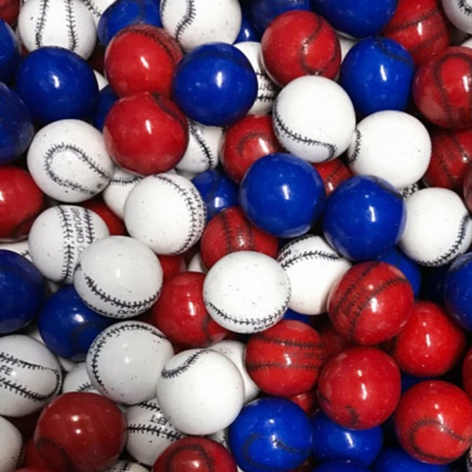 Baseball Gumballs 1"/850 Count | Gumball.com