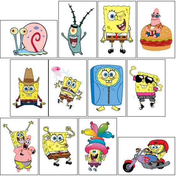 55 SpongeBob Tattoos For SpongeBob SquarePants Fans  Tattoo Me Now