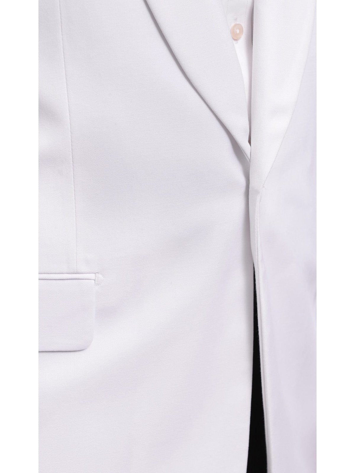 Mens Giorgio Forelli Classic Fit Solid White 1 Button Dinner Jacket ...