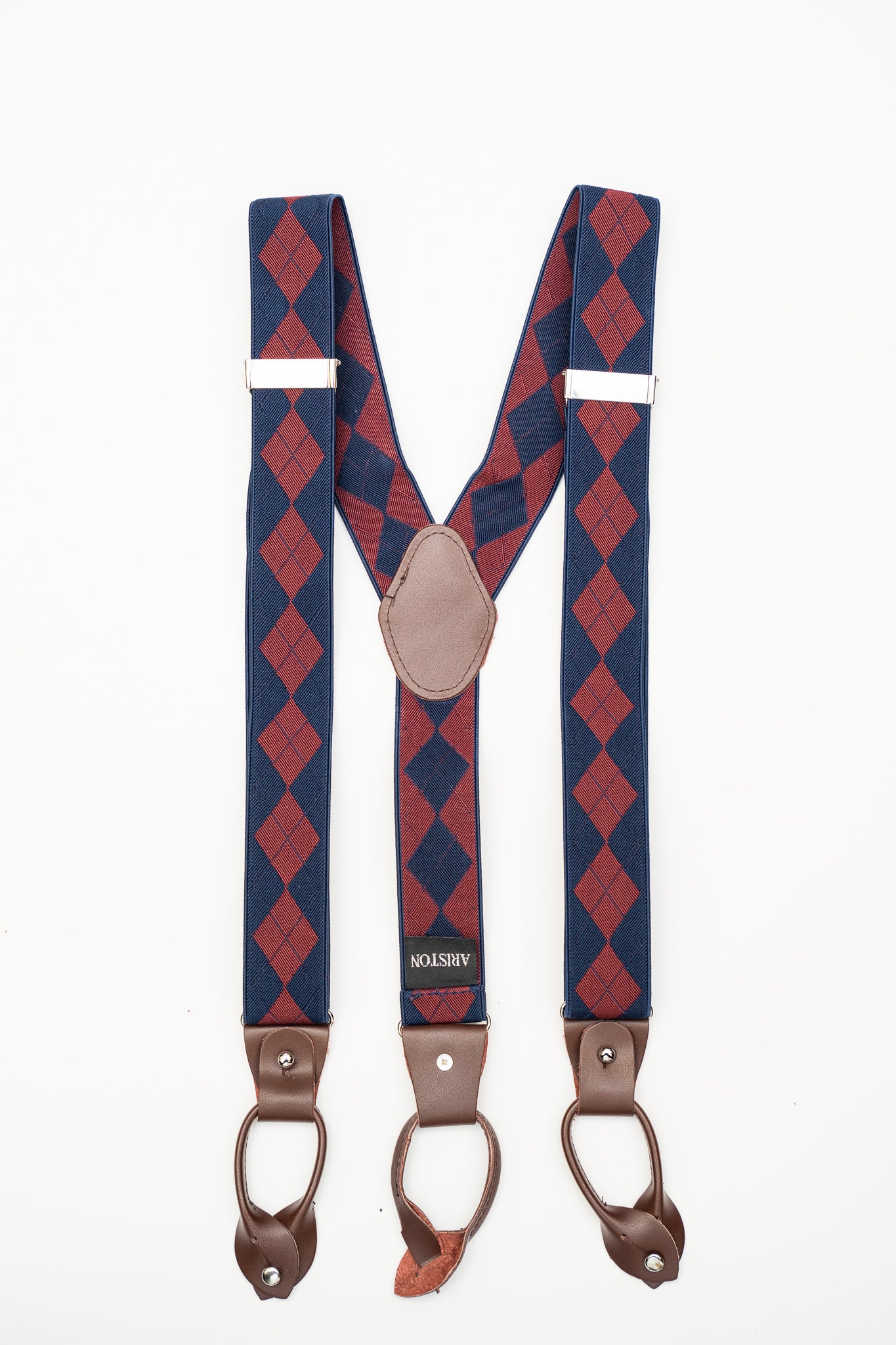 Asstd National Brand Status 1 Button Suspenders, $26, jcpenney