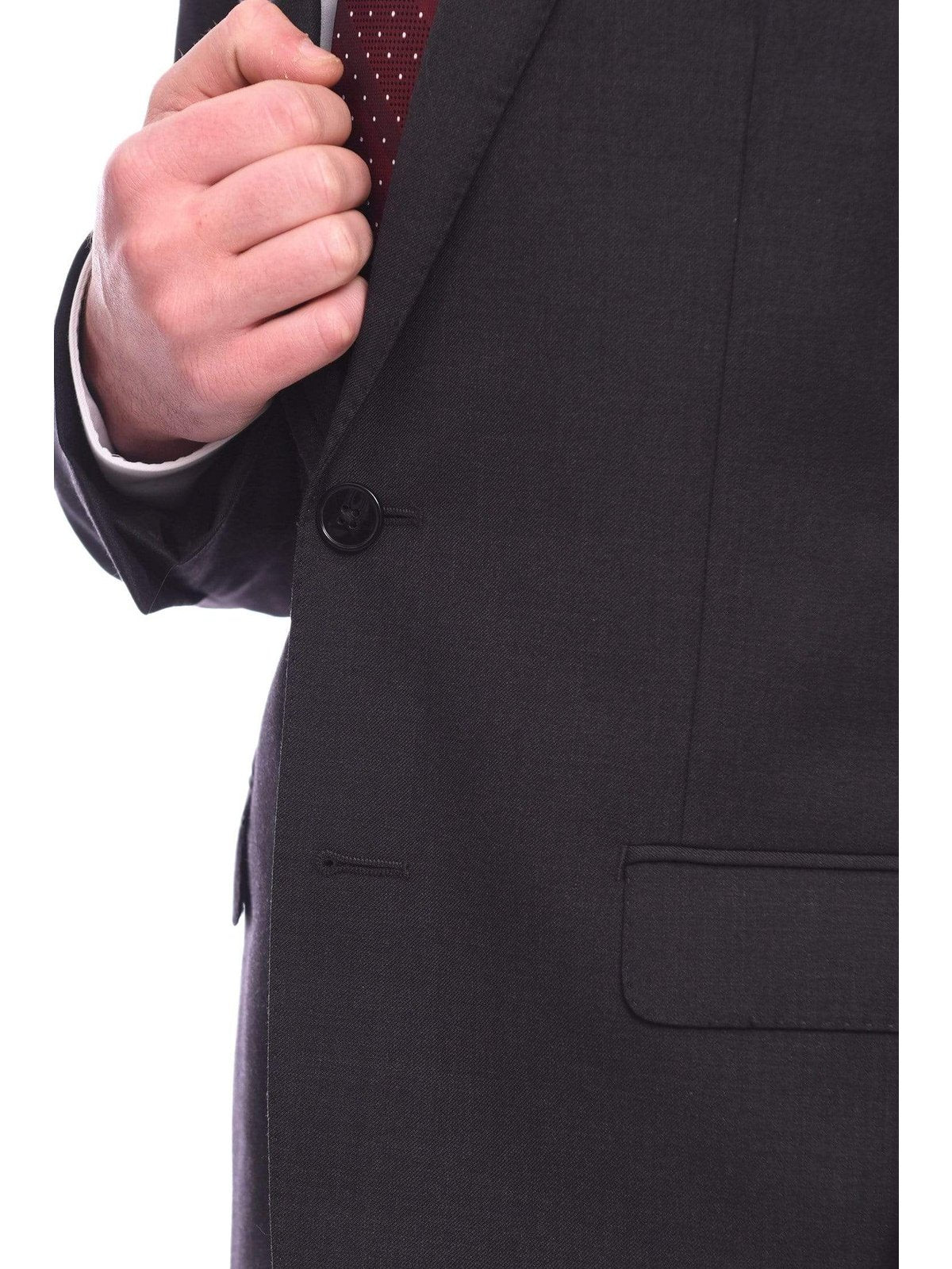 calvin klein extreme slim fit suit charcoal