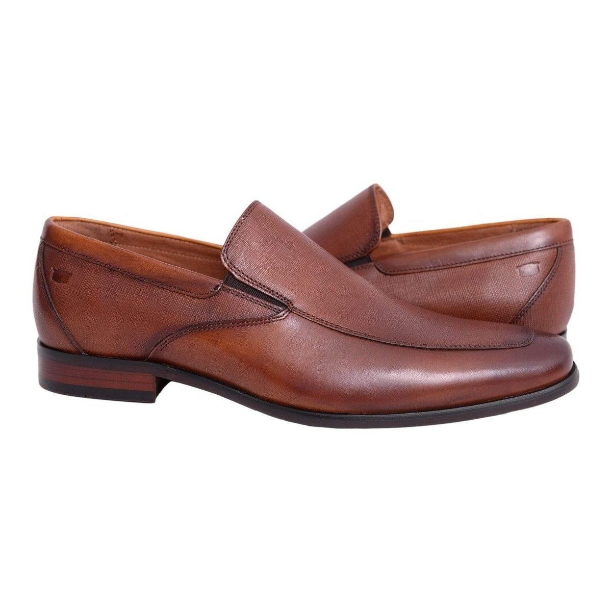 Louis Cuppers Kasut Formal Hitam Slip On Bussiness Shoes, Men's