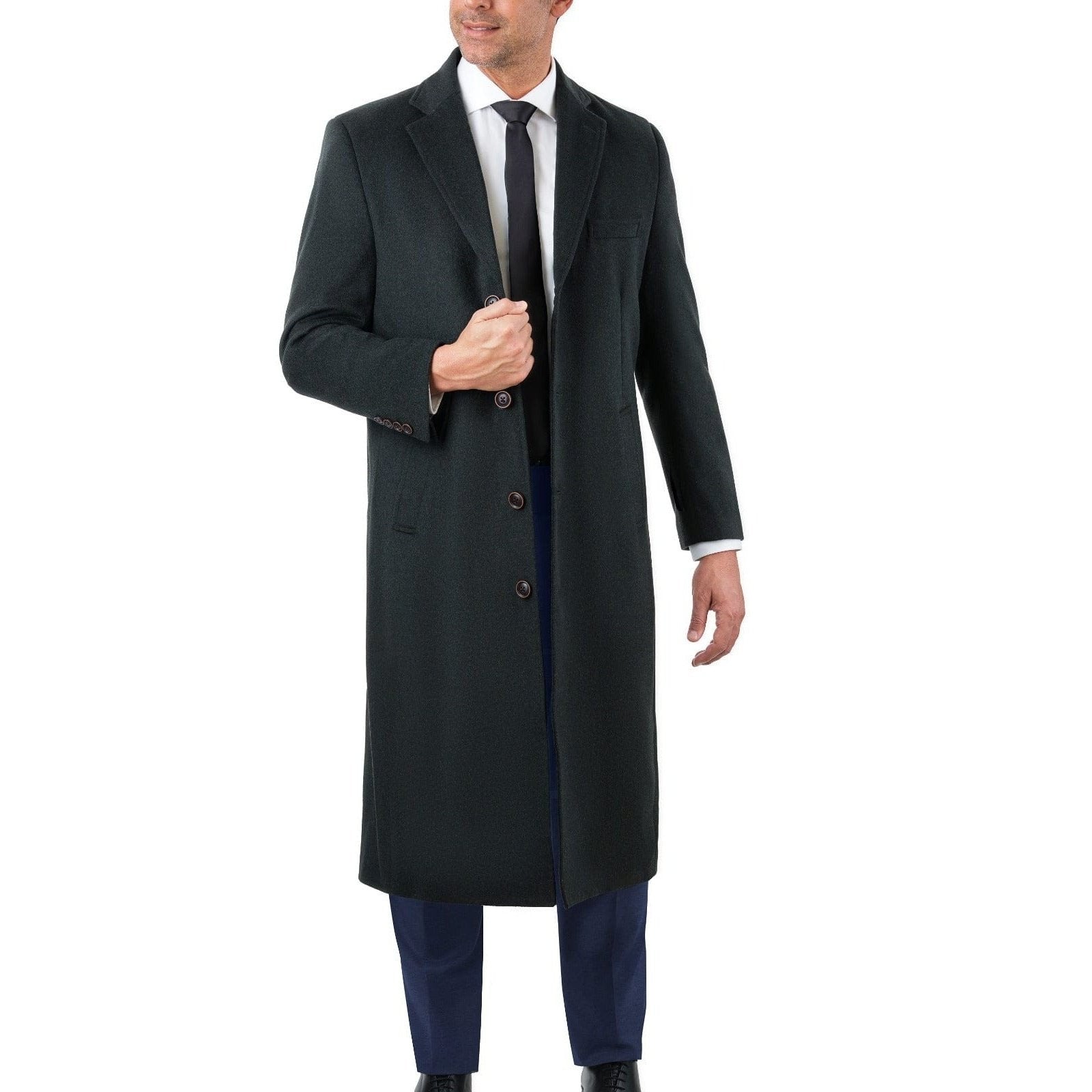 Men's Overcoats - Full Length Wool Coats | The Suit Depot