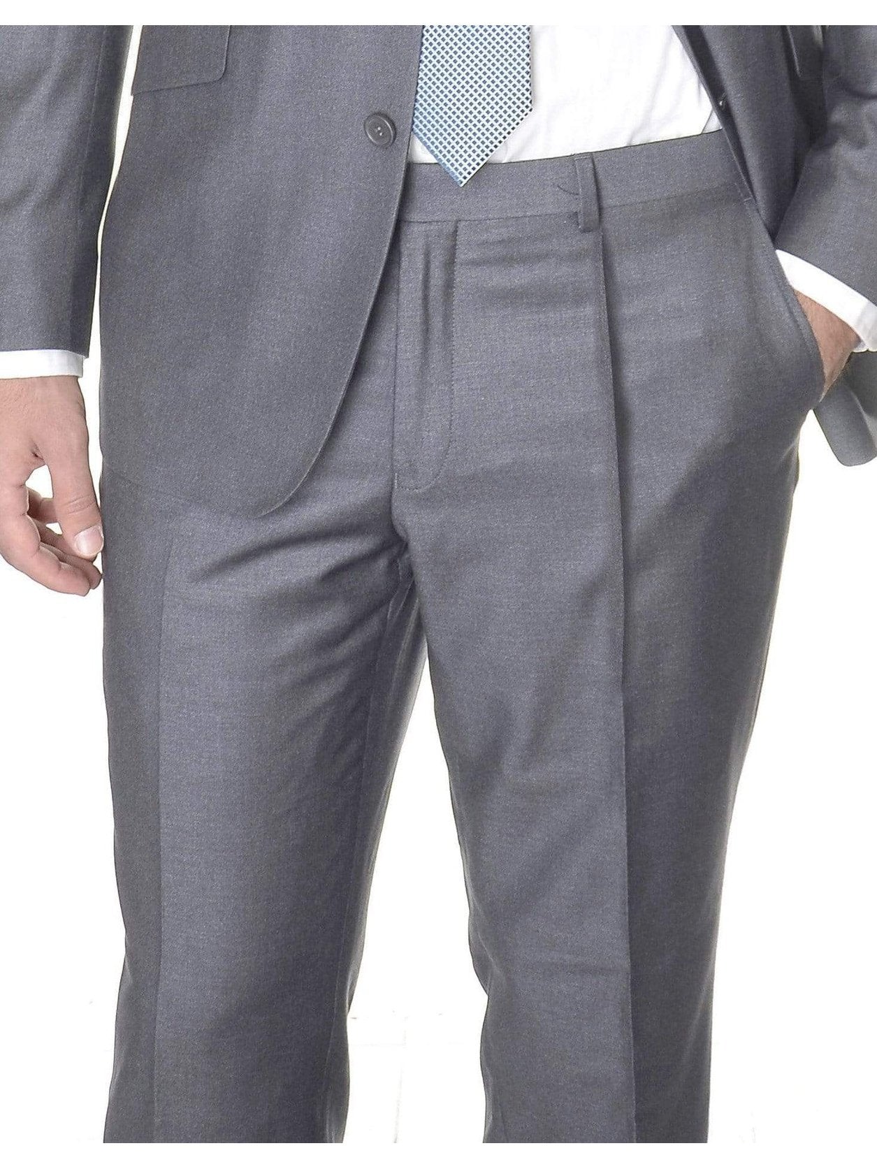 Mens Pants - Pleated Wool Pants Online | The Suit Depot