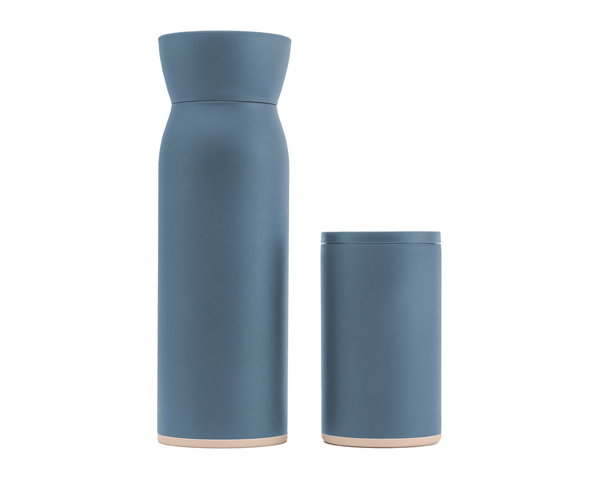 Hitch Bottle and Cup in Forest Green