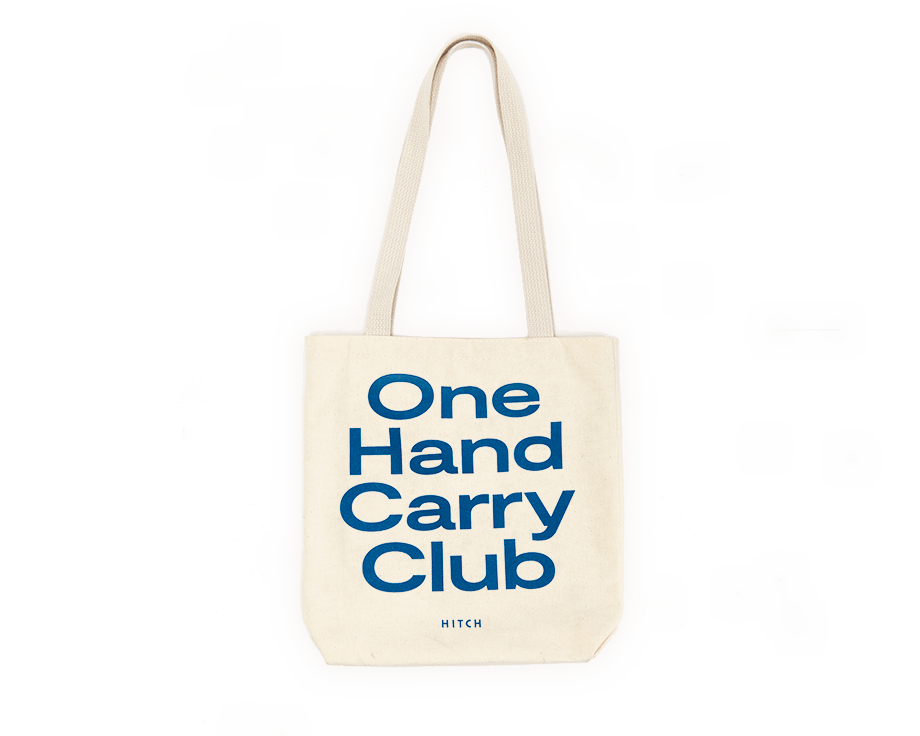 Secret Sleeve Tote - 'One Hand Carry'
