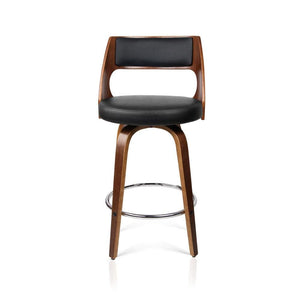 swivel barstool wood