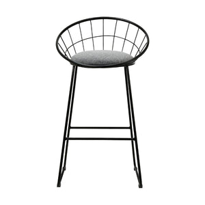 outdoor metal backless bar stools