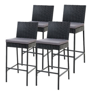 padded outdoor bar stools