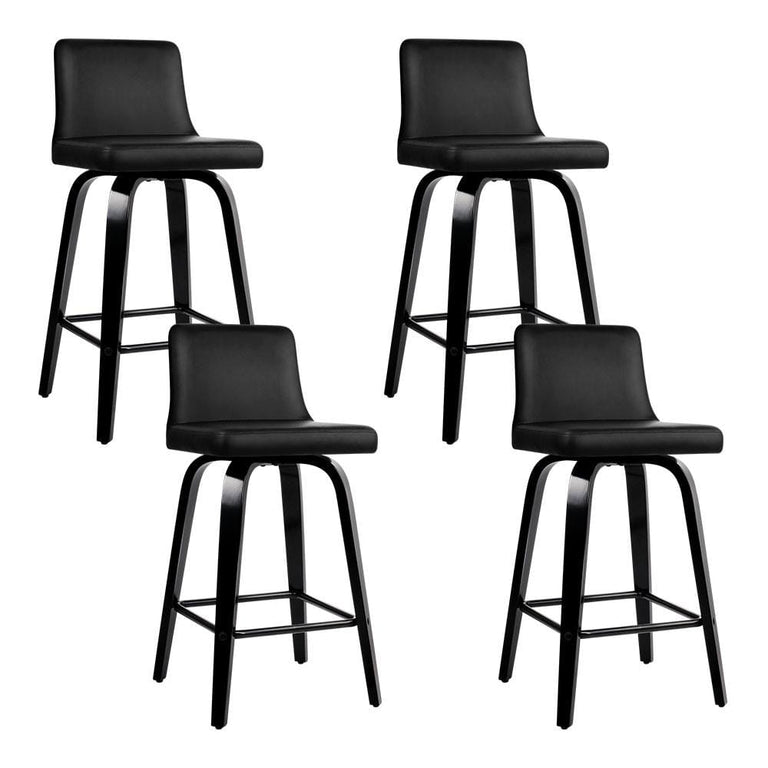 black leather counter height bar stools