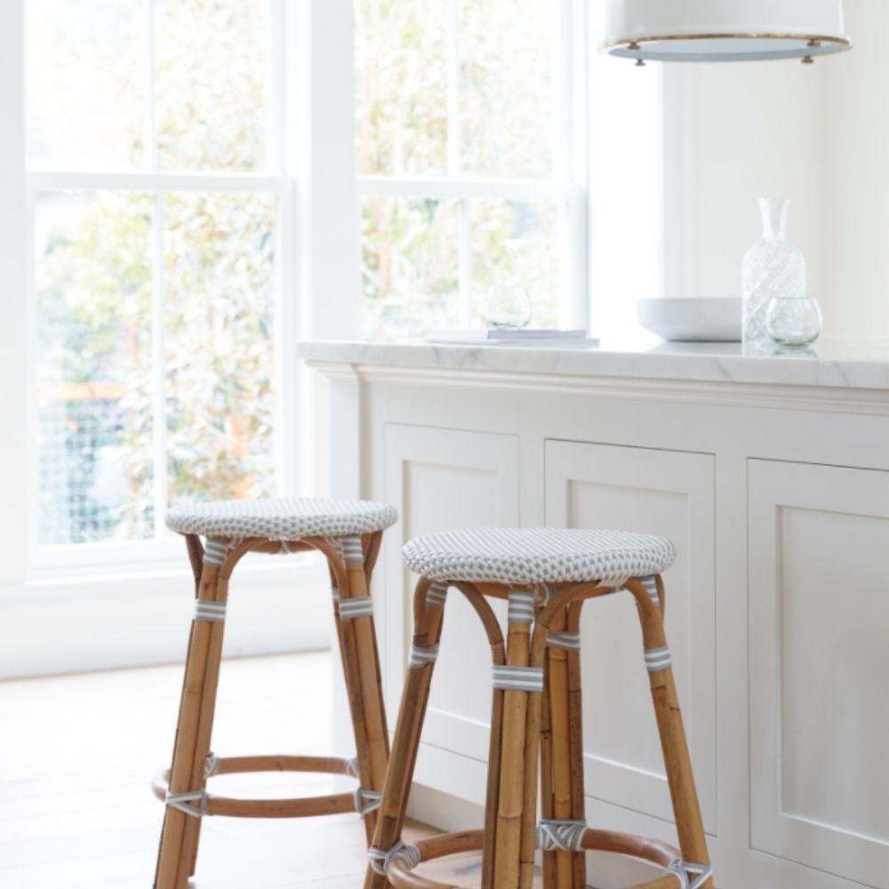 paris kitchen bar stool in grey