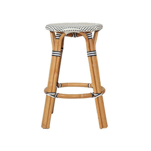 blue backless bar stools