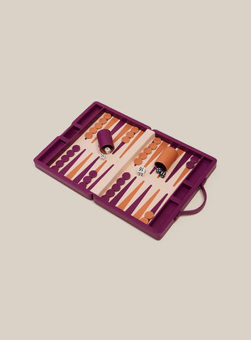 Backgammon Collector's Set, Purple