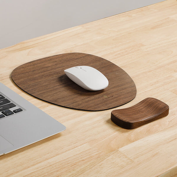 Walnut-Wooden-Mouse-Wrist-Pad