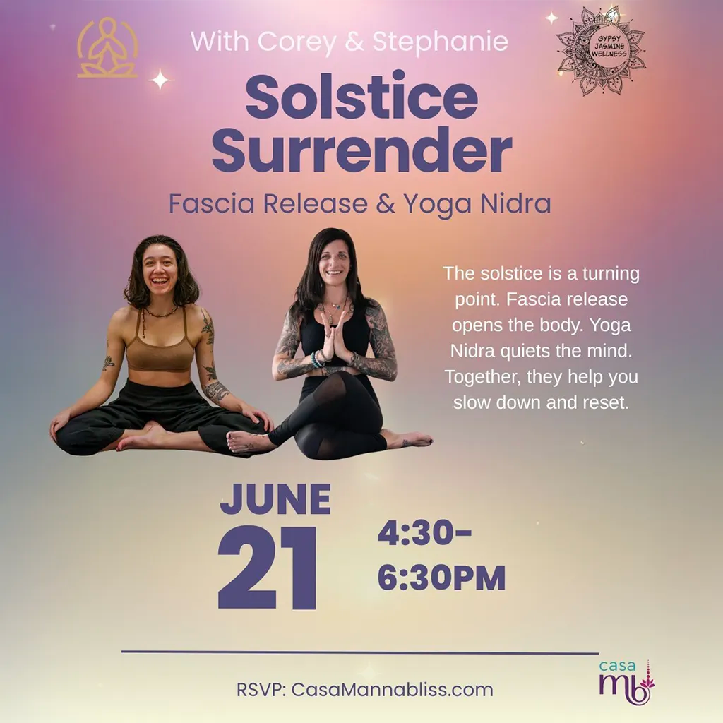 Release & Reprogram: A Fascia & Yoga Nidra Journey with Corey O'Shea Stephanie Barnard