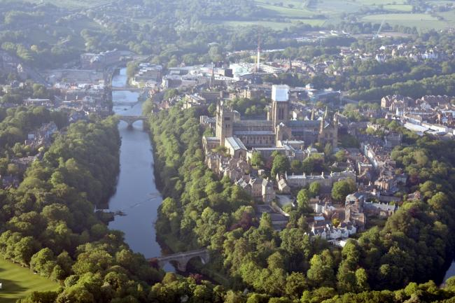 Durham City Arial View