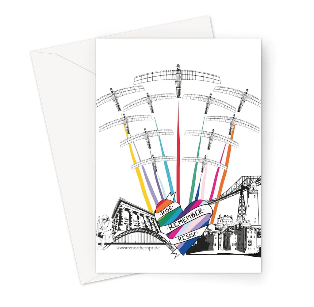 Pride UK Greetings Card