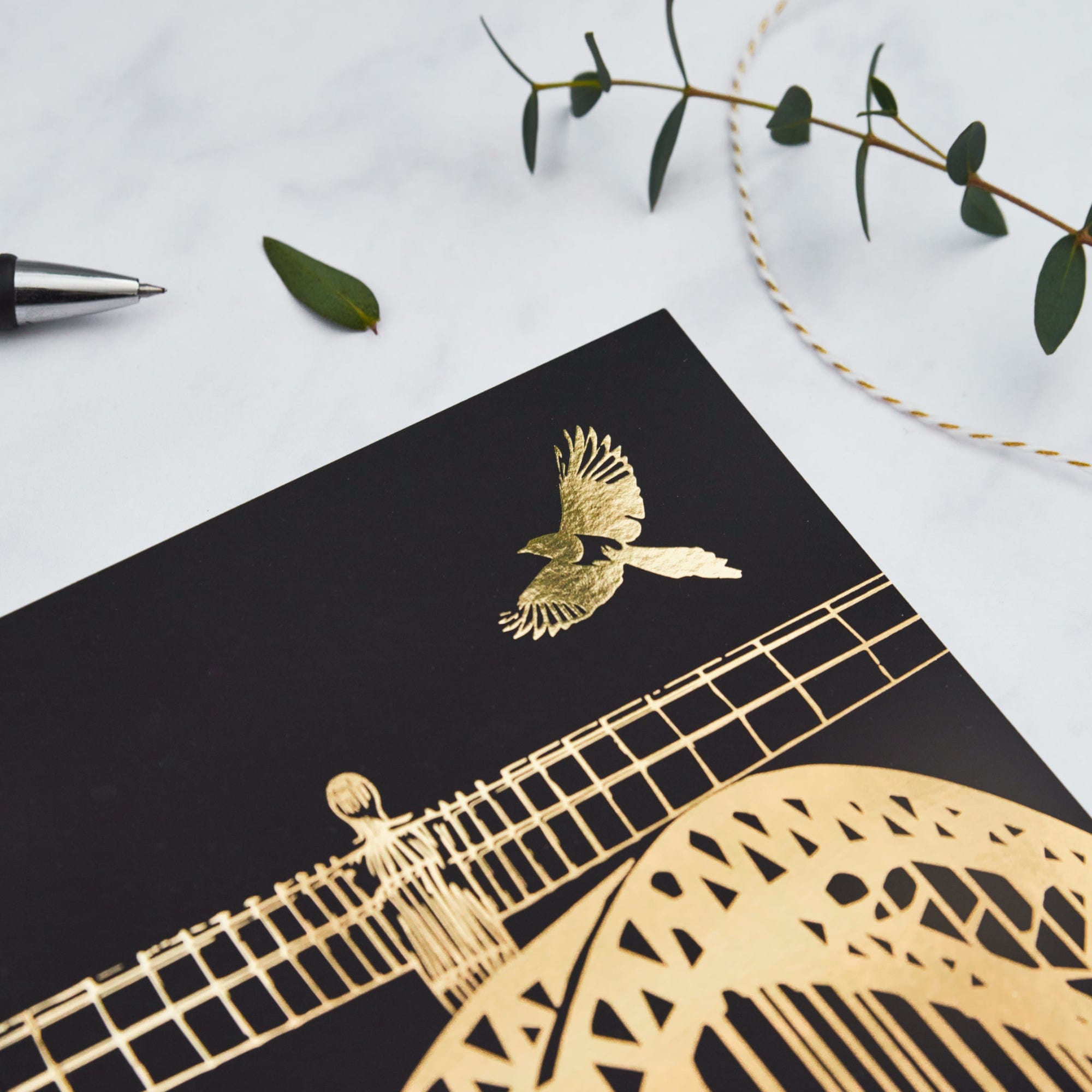 Foil Embossed Wooden Bookmark – Studio Portmanteau