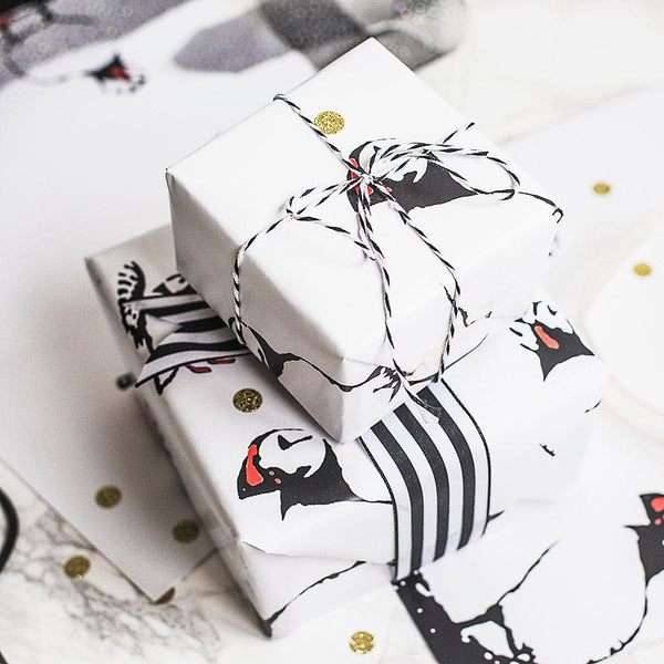 Farne Island Puffin  Gifts - Giftwrap