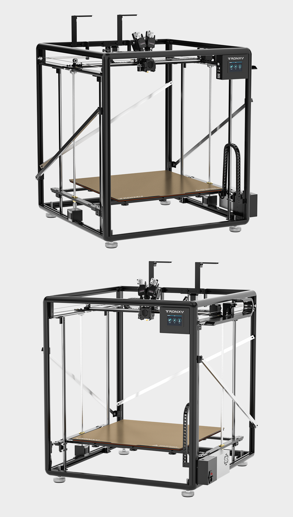 Tronxy Direct Drive – Imprimante 3d Veho-600-2e, Grande Taille