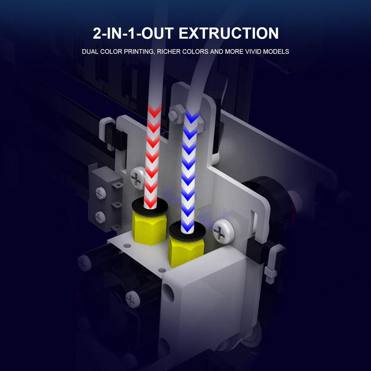 Simultaneous extrusion of two extruders filament · Issue #8620