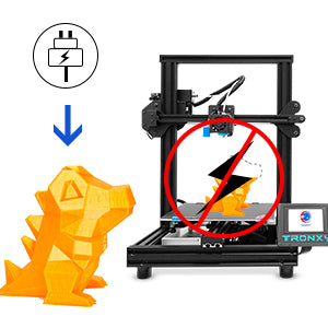 TRONXY XY-2 PRO TITAN with Titan Extruder 3D Printer 255mm 