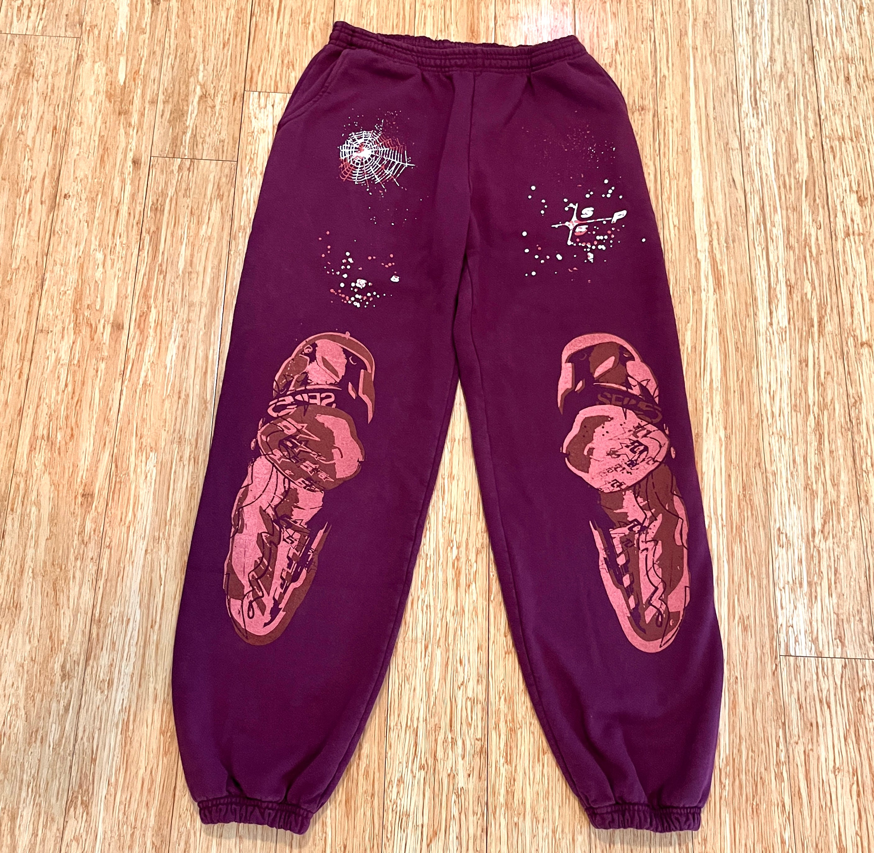 NTWRK Picks - Sp5der Sweatpants Orange