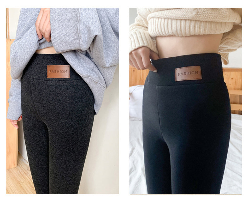 Calça de Inverno Aveludada Feminina