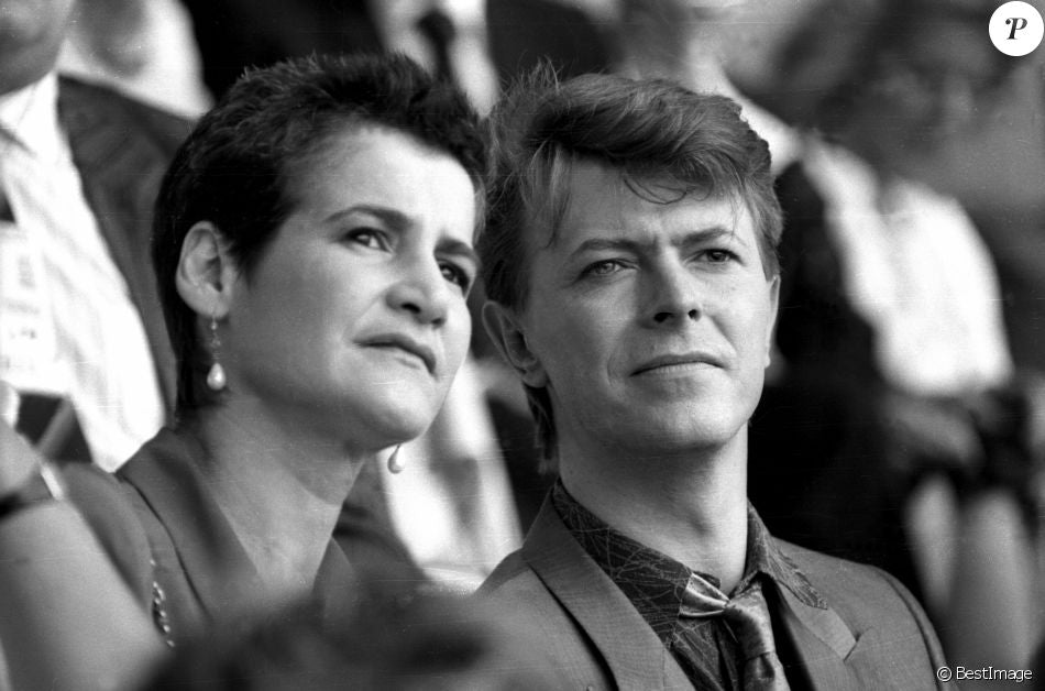 David Bowie et son assistante
