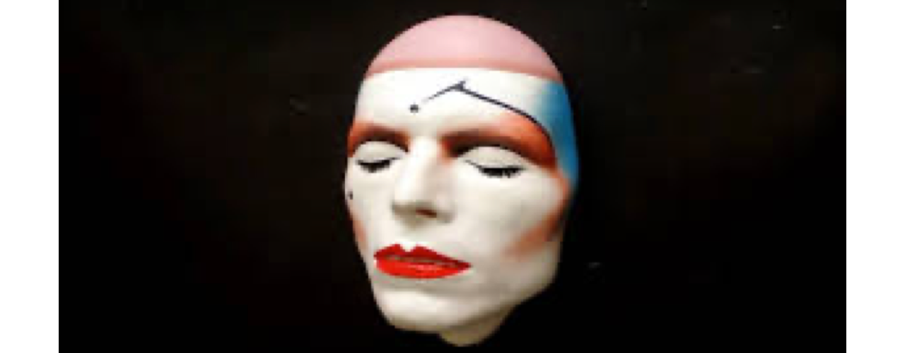 Maquillage de clown blanc de David Bowie