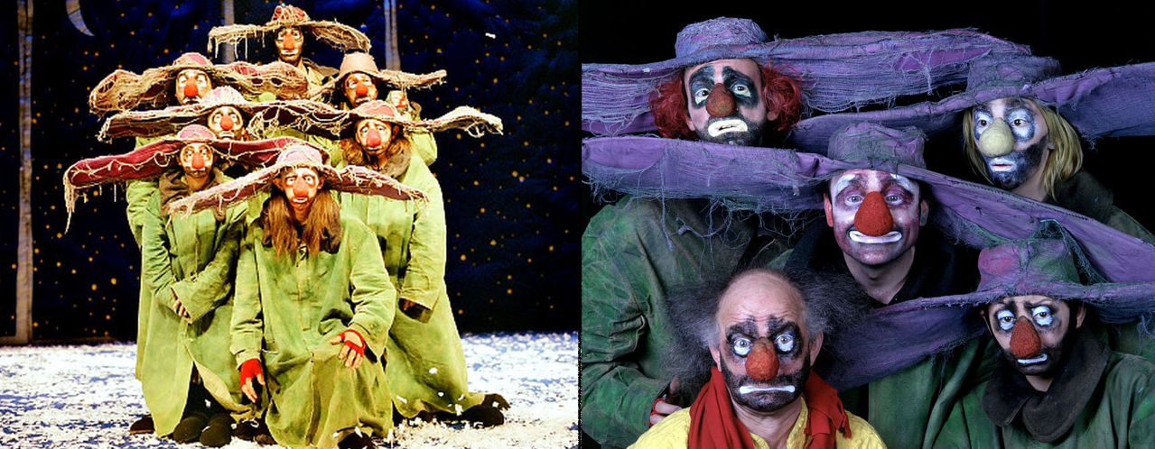 la troupe du Slava Snow Show