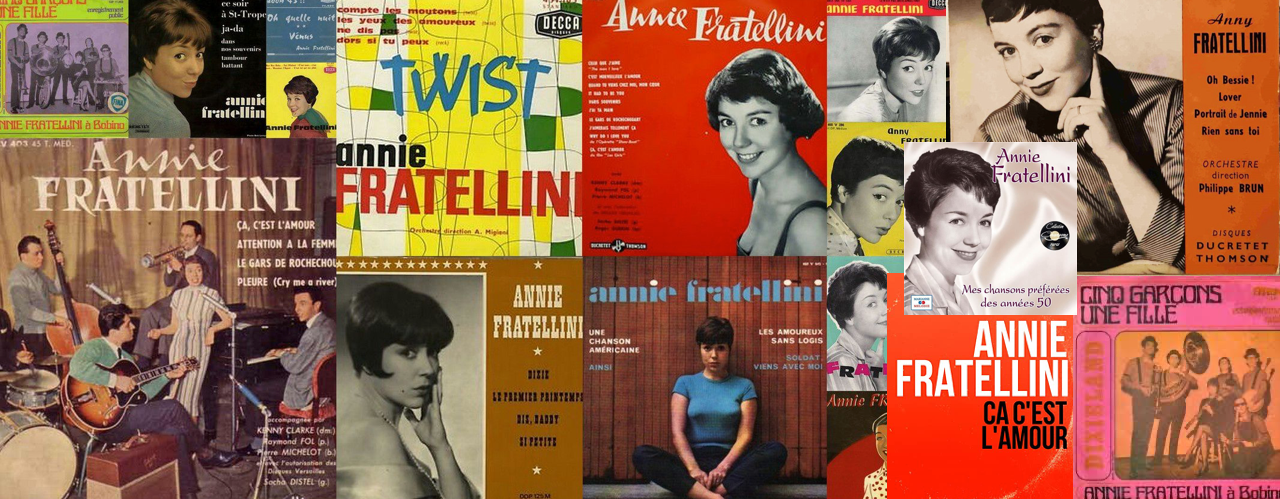 pochettes de disque d'Annie Fratellini