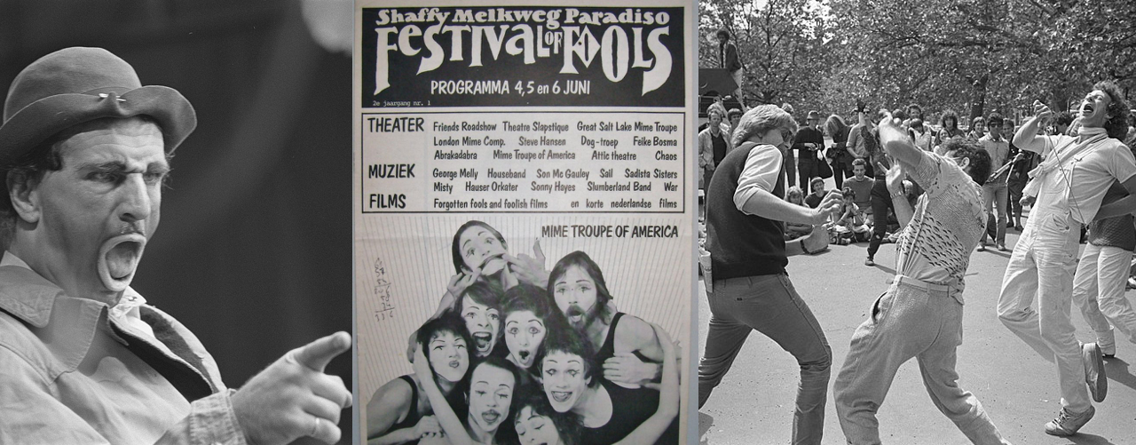 Jango Edwards au Festival Fools