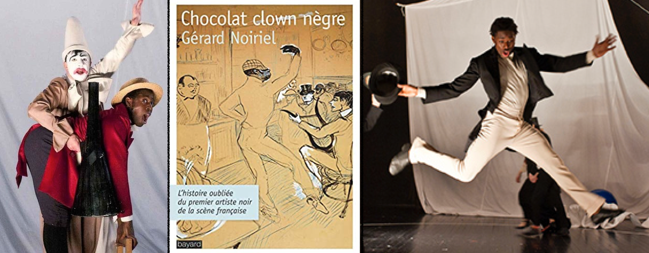 Le livre et la pièce de théâtre, Chocolat Clown nègre