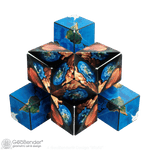 4 Box - "World" - GeoBender® Geometric Art & Design