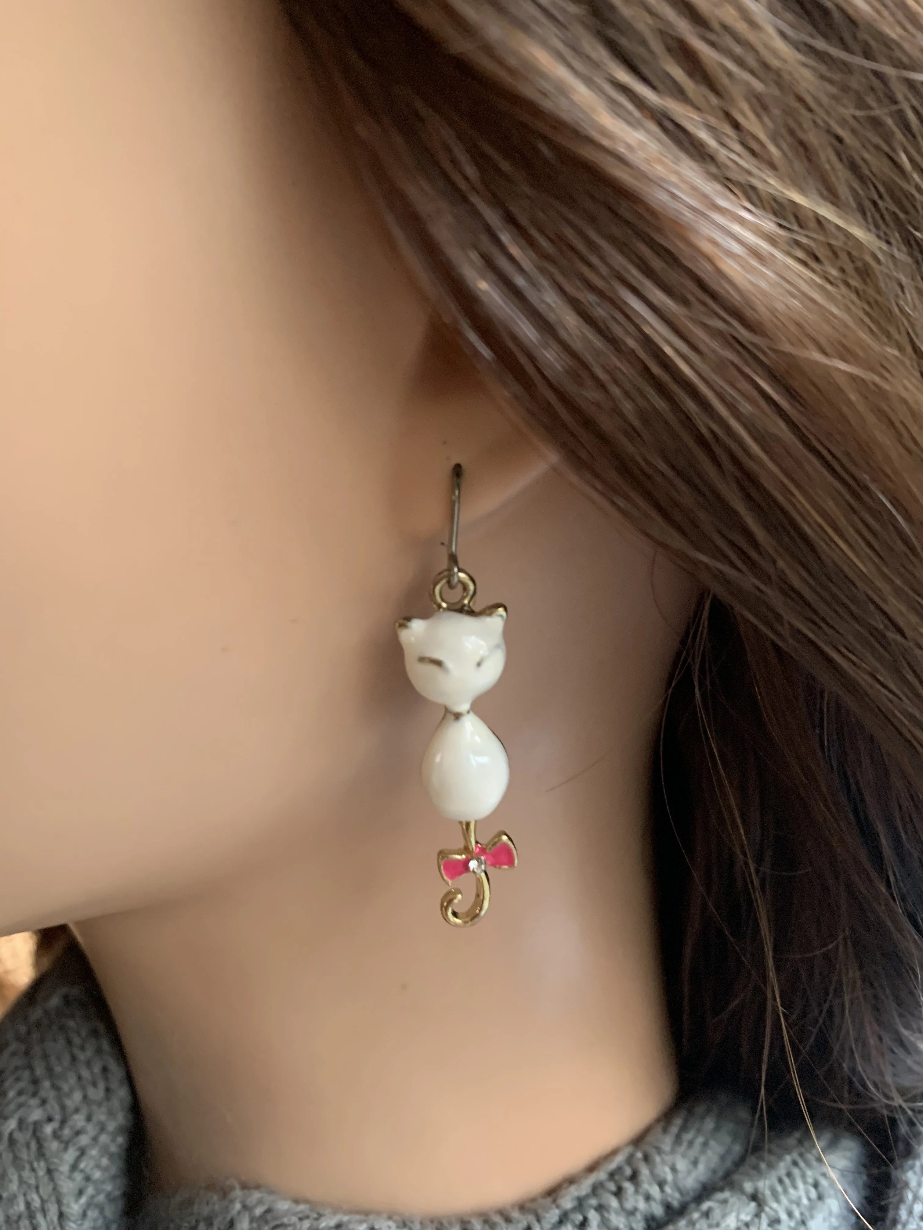 Siamese Charm earrings